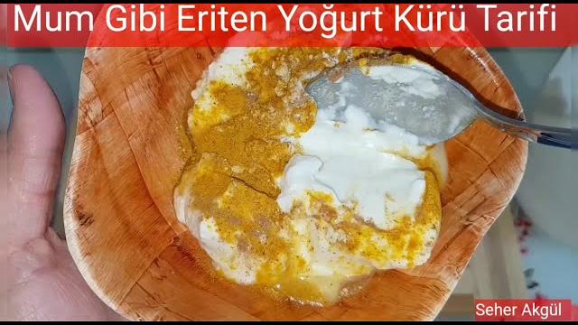 Mum gibi eriten yoğurt kürü tarifi Mum gibi eriten yoğurt kürü tarifi