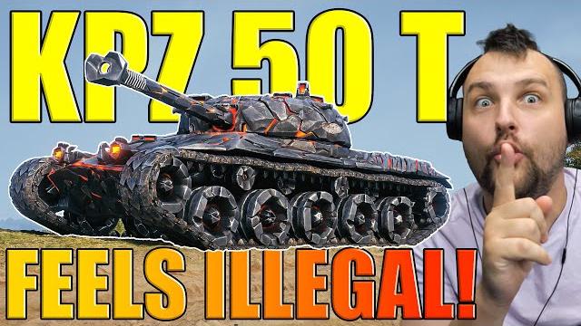 This medium tank feels illegal – kpz 50 t gameplay! This medium tank feels illegal – kpz 50 t gameplay!