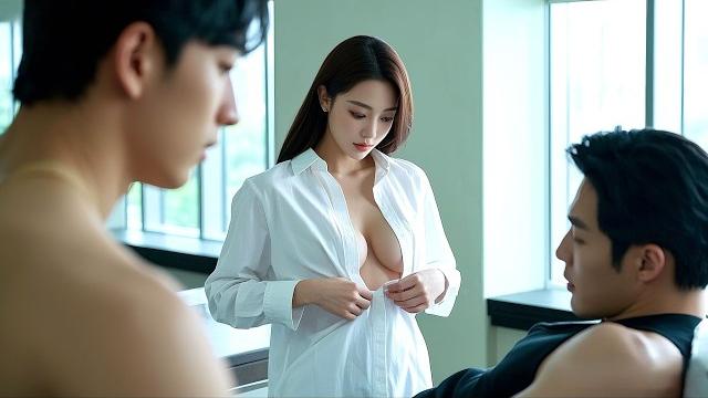 Poor guy’s massage skills amaze, female ceo offers herself just for another session! Poor guy’s massage skills amaze, female ceo offers herself just for another session!