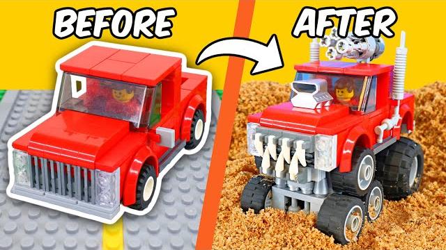 I upgraded basic lego sets... I upgraded basic lego sets...