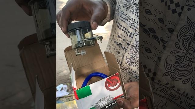 Brembo oil can installation on mt15|| universal oil can #youtubeshorts #youtube #trending #viral Brembo oil can installation on mt15|| universal oil can #youtubeshorts #youtube #trending #viral
