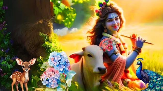 Krishna flute music, flute meditation music, positive energy, morning flute music relaxing,flute*407 Krishna flute music, flute meditation music, positive energy, morning flute music relaxing,flute*407
