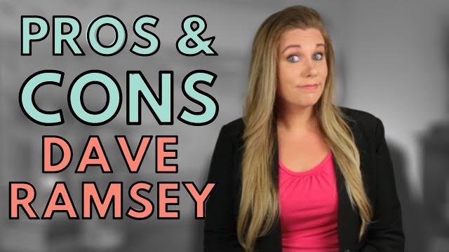The pros and cons of dave ramsey The pros and cons of dave ramsey