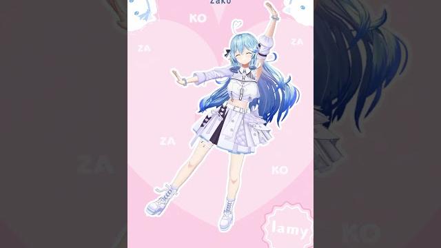 【踊ってみた】雑魚 / 亞北ネル #hololive #雪花ラミィ #shorts 【踊ってみた】雑魚 / 亞北ネル #hololive #雪花ラミィ #shorts
