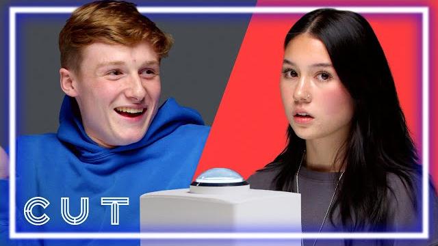 Teens reject each other on the button | cut Teens reject each other on the button | cut
