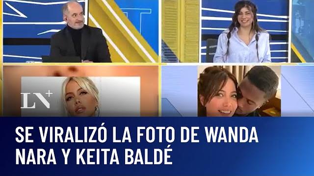 Se viralizó la foto de wanda nara y keita baldé Se viralizó la foto de wanda nara y keita baldé