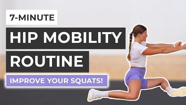 7-minute hip mobility workout (fix tight hips) 7-minute hip mobility workout (fix tight hips)