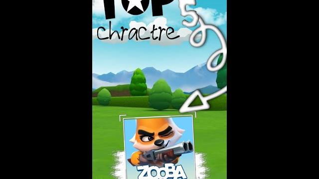 Top 5 character in zooba Top 5 character in zooba