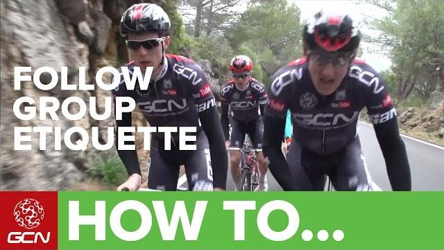 How to ride in a group - group riding etiquette How to ride in a group - group riding etiquette