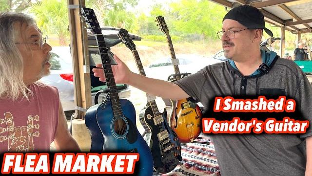 Guitar flea market 10 - i smashed a guitar Guitar flea market 10 - i smashed a guitar