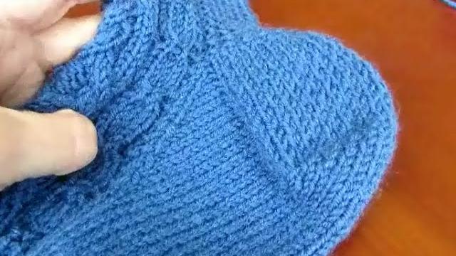 Как вязать пятку носка вариант 3 «французская пятка» Как вязать пятку носка вариант 3 «французская пятка»