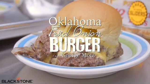George motz fried onion burger | blackstone griddle George motz fried onion burger | blackstone griddle