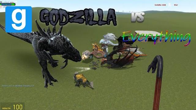 Garry's mod godzilla vs every snpc i have Garry's mod godzilla vs every snpc i have