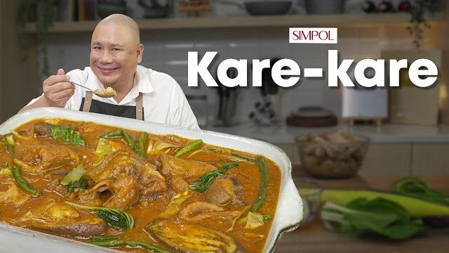 Popular filipino stew: kare-kare recipe! | chef tatung Popular filipino stew: kare-kare recipe! | chef tatung