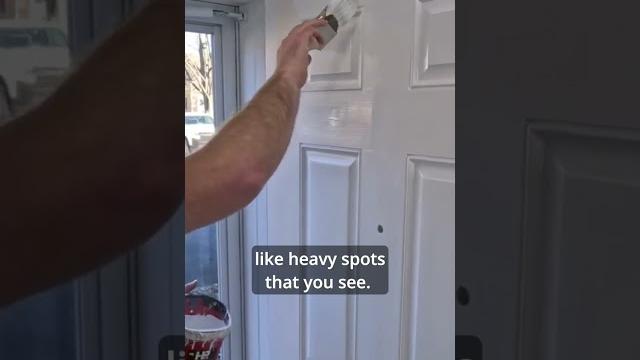 Pro painter tips for painting your front door Pro painter tips for painting your front door
