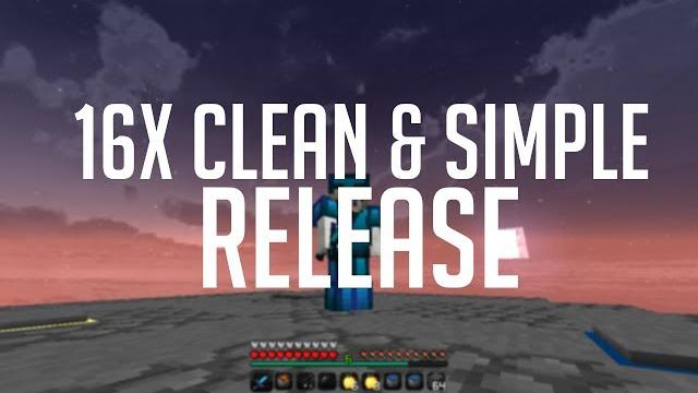 Clean & simple 16x fps pack release Clean & simple 16x fps pack release