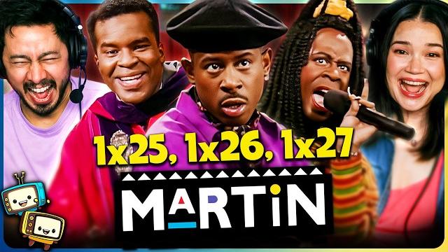 Martin (1992) 1x25, 1x26 & 1x27 season finale reaction! | first time watch | martin lawrence Martin (1992) 1x25, 1x26 & 1x27 season finale reaction! | first time watch | martin lawrence