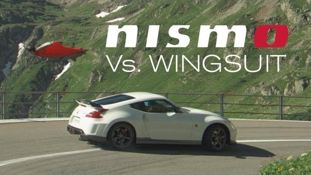 Nismo vs. wingsuit Nismo vs. wingsuit