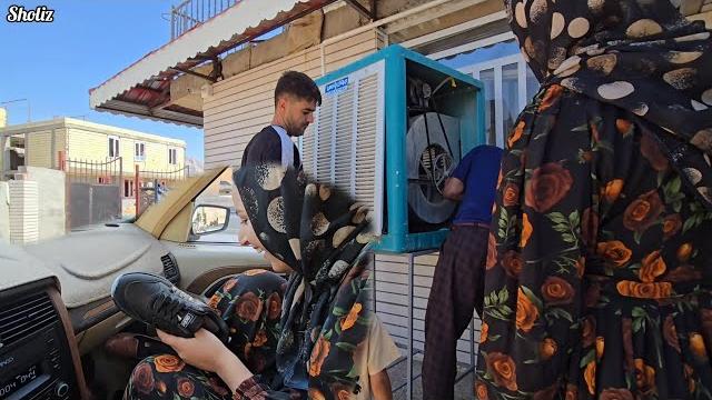 Narges's efforts to pass the city driving test and install a water cooler in her city home Narges's efforts to pass the city driving test and install a water cooler in her city home