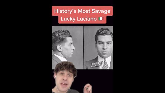 Lucky luciano was the original made man | #shorts Lucky luciano was the original made man | #shorts