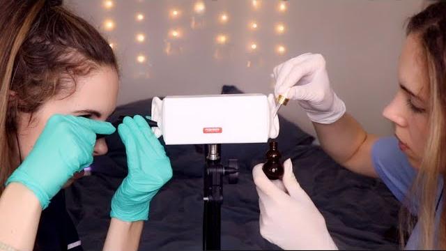 Asmr twin ear cleaning - extremely tingly and relaxing Asmr twin ear cleaning - extremely tingly and relaxing