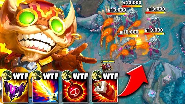 This is what demolisher ziggs does to your entire base... (15 plates in 13 minutes wtf) This is what demolisher ziggs does to your entire base... (15 plates in 13 minutes wtf)