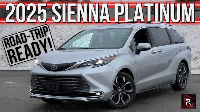 The 2025 toyota sienna platinum is an extra efficient hybrid van with lexus aspirations The 2025 toyota sienna platinum is an extra efficient hybrid van with lexus aspirations