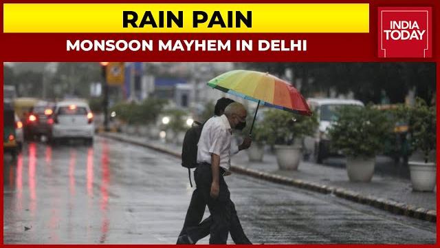 Delhi rain live updates: second day of consecutive rains leads to waterlogging, traffic snarls Delhi rain live updates: second day of consecutive rains leads to waterlogging, traffic snarls