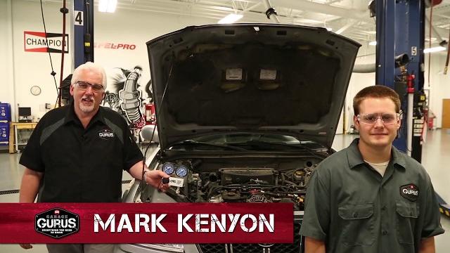Cylinder leak down test Cylinder leak down test