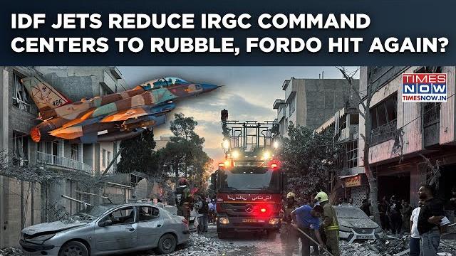 Israel fighter jets smash irgc command centers in tehran, iran's fordo nuclear site hit yet again? Israel fighter jets smash irgc command centers in tehran, iran's fordo nuclear site hit yet again?