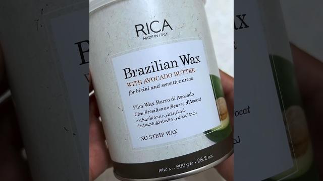 Rica brazilian wax with avacado butter #wax #bikiniwax #shorts #youtubeshorts @trividha1143 Rica brazilian wax with avacado butter #wax #bikiniwax #shorts #youtubeshorts @trividha1143