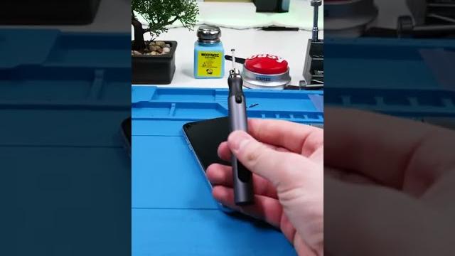 How to deal with stripped iphone screws...100% working #shorts How to deal with stripped iphone screws...100% working #shorts