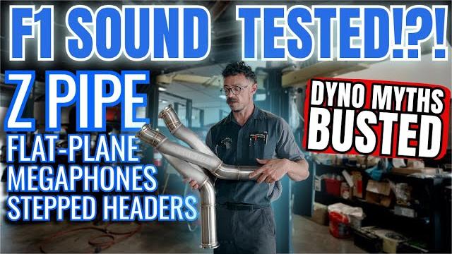 Does viral z-pipe really work? dyno testing“f1 exhaust” secrets w/ gt350 stepped headers & megaphone Does viral z-pipe really work? dyno testing“f1 exhaust” secrets w/ gt350 stepped headers & megaphone