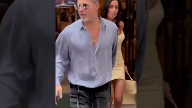 Brad pitt and his girlfriend ines de ramon date night at nyc! #antesedepois #shorts #hollywood Brad pitt and his girlfriend ines de ramon date night at nyc! #antesedepois #shorts #hollywood