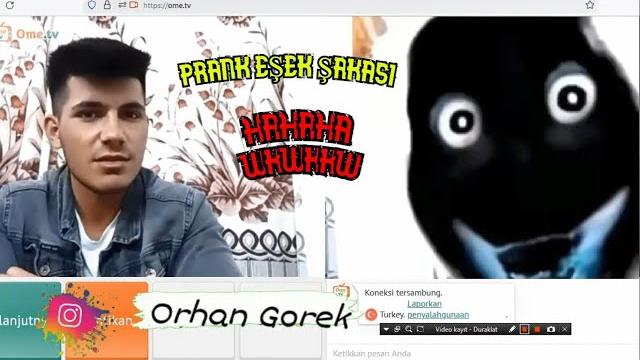 Scaring people on omegle prank #shorts Scaring people on omegle prank #shorts