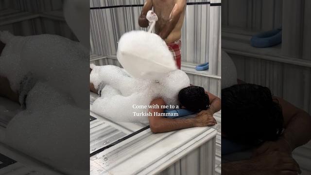 What it’s like getting a turkish hammam! What it’s like getting a turkish hammam!