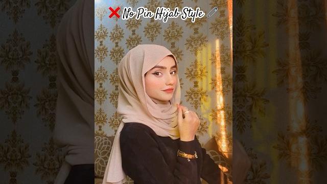 No pin hijab style for maxi dresses/full tutorial by areeba_tahir_ #hijabtutorial #tutorial#hijab No pin hijab style for maxi dresses/full tutorial by areeba_tahir_ #hijabtutorial #tutorial#hijab