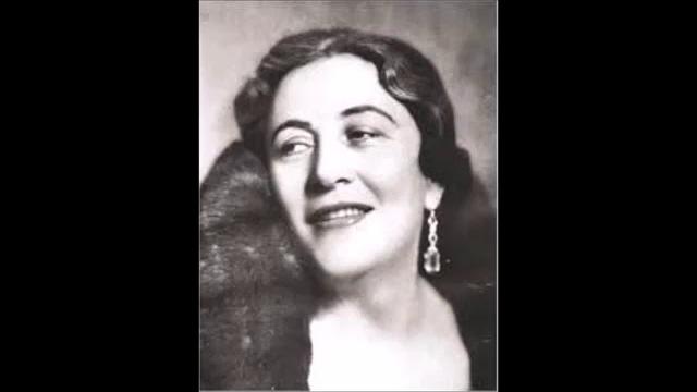 Sigrid onegin - great contralto Sigrid onegin - great contralto