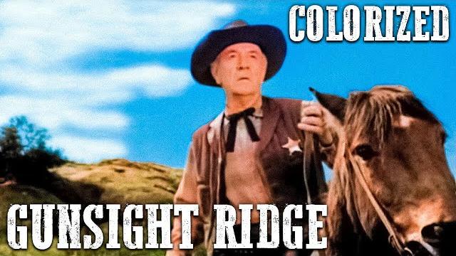 Gunsight ridge | colorized | action | western movie | old west Gunsight ridge | colorized | action | western movie | old west