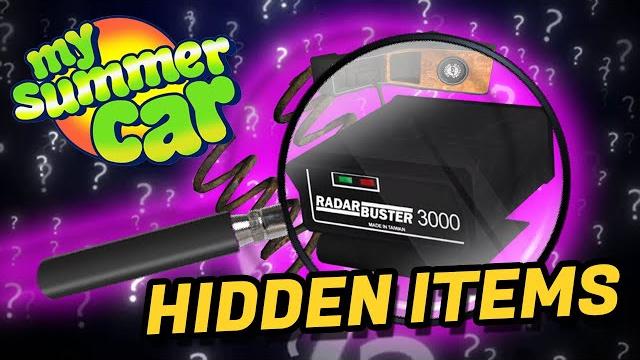 All hidden items in my summer car All hidden items in my summer car