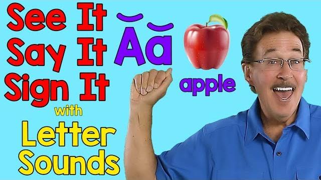 See it, say it, sign it | letter sounds | asl alphabet | jack hartmann See it, say it, sign it | letter sounds | asl alphabet | jack hartmann