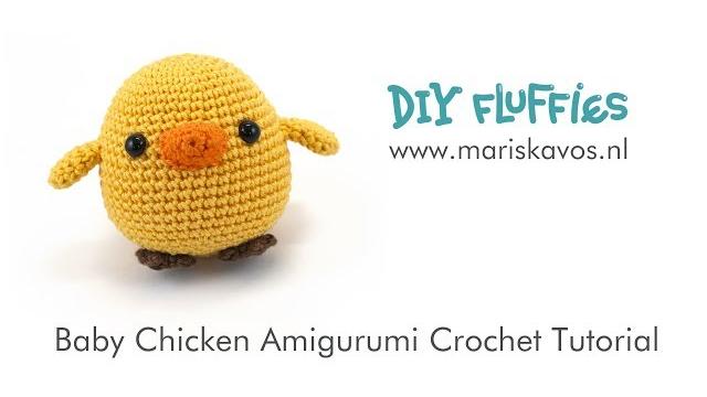 Baby chicken amigurumi tutorial for beginners english Baby chicken amigurumi tutorial for beginners english