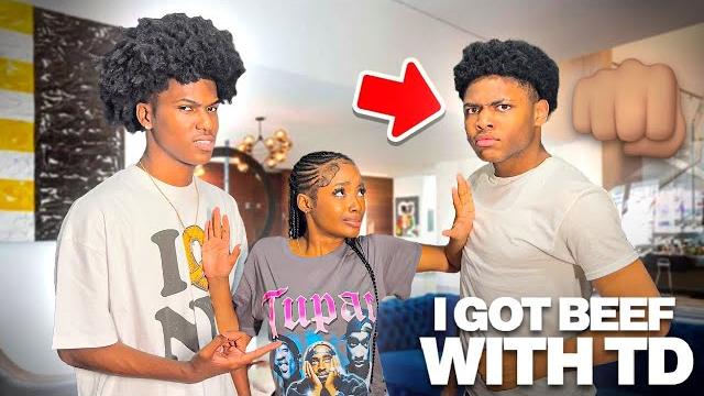 I got beef with td… *we not cool no more* I got beef with td… *we not cool no more*