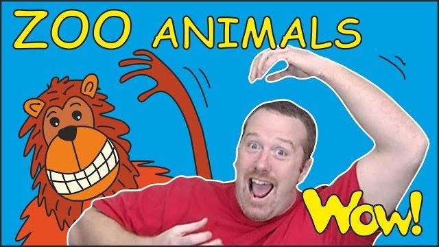 Zoo animals for kids | stories from steve and maggie | learn speaking wow english tv | words ingles Zoo animals for kids | stories from steve and maggie | learn speaking wow english tv | words ingles