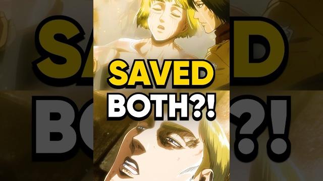 Levi could’ve saved both of them?! Levi could’ve saved both of them?!