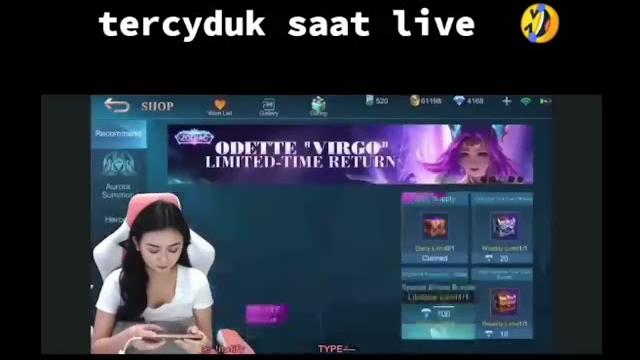 Tercyduk saat live streaming Tercyduk saat live streaming