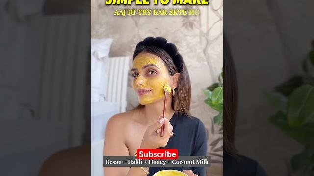 Golden facial glow at home. #facial #goldfacial #salon #roshnichopra #homemade #remedy #brightskin Golden facial glow at home. #facial #goldfacial #salon #roshnichopra #homemade #remedy #brightskin