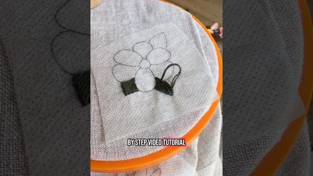 Stick and stitch embroidery patches! embroider your clothes! #easyembroidery #easyembellishments Stick and stitch embroidery patches! embroider your clothes! #easyembroidery #easyembellishments