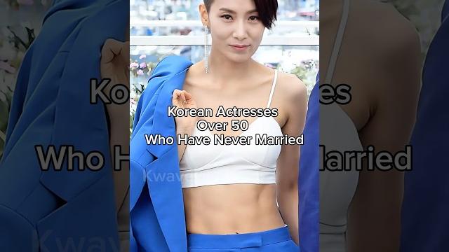 Korean actresses over 50 who have never married Korean actresses over 50 who have never married