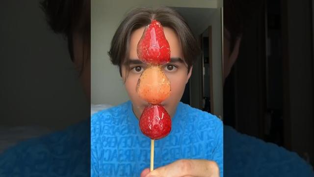 Trying interesting japanese snacks! radmiru #shorts Trying interesting japanese snacks! radmiru #shorts